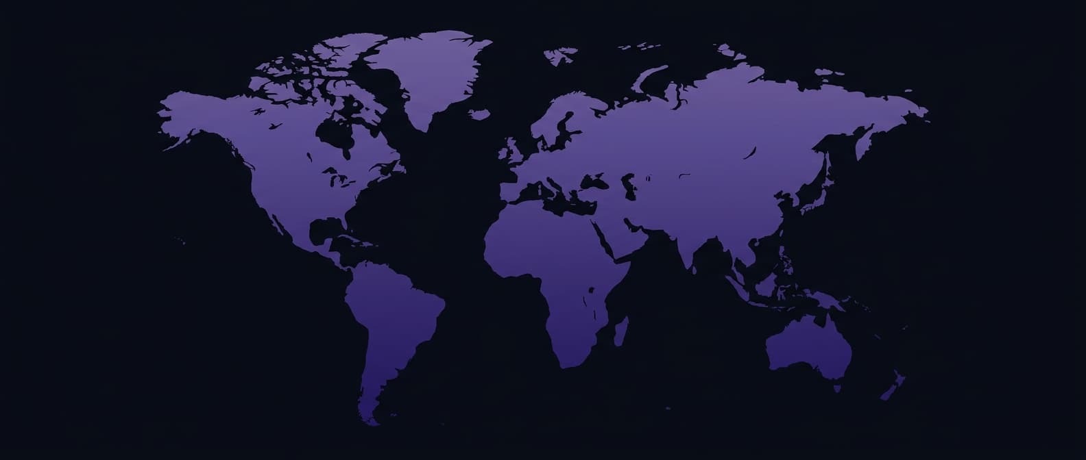 Cryptadium's geographic coverage