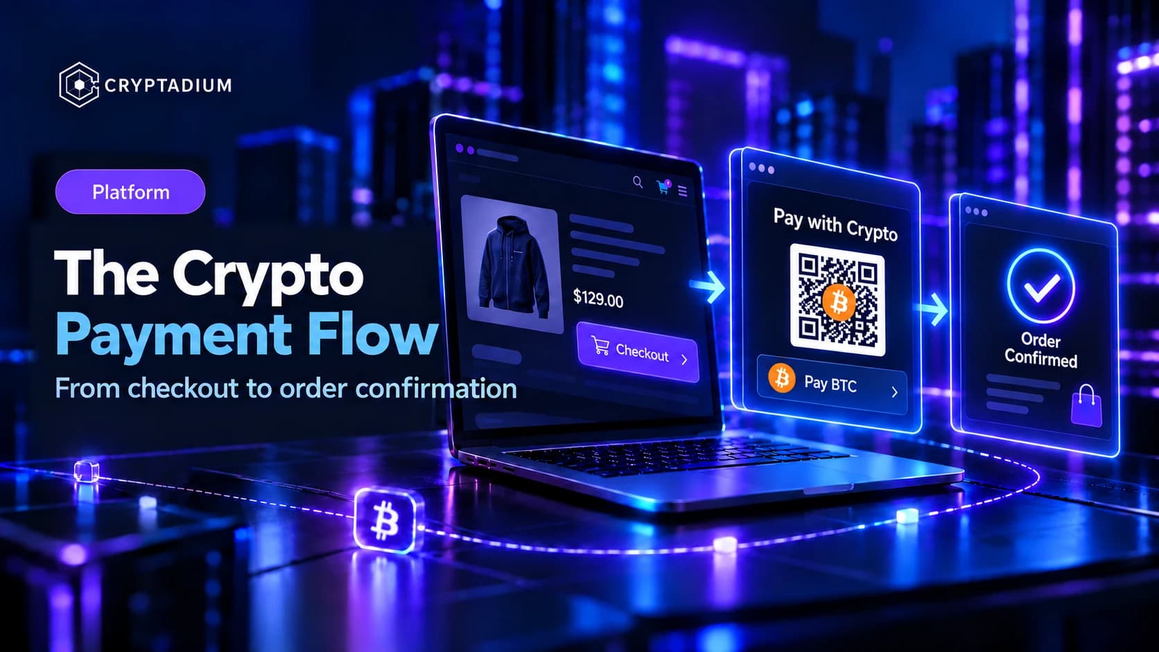 The Crypto Payment Flow: From Checkout to Order Confirmation — Cryptadium